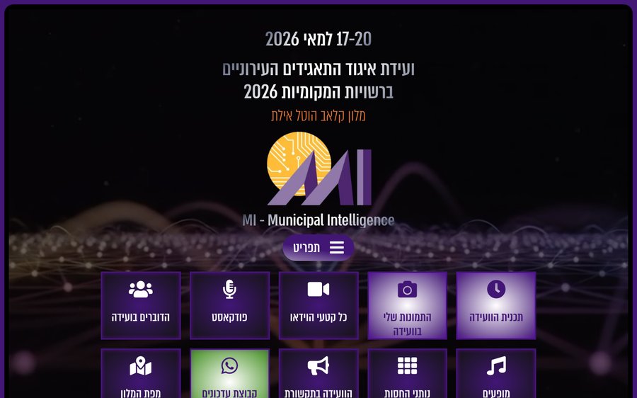 ועידת התאגידים העירוניים - כלכלית